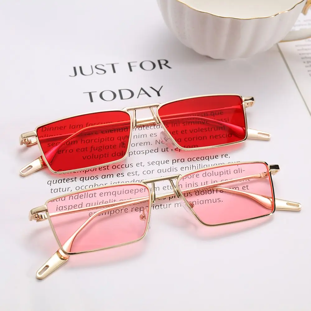Women&Men Rectangular Retro Narrow Hip-hop Sunglasses Shades Eyewear Metal Sunglasses
Women&Men Rectangular Retro Narrow Hip-hop Sunglasses Shades Eyewear Metal Sunglasses