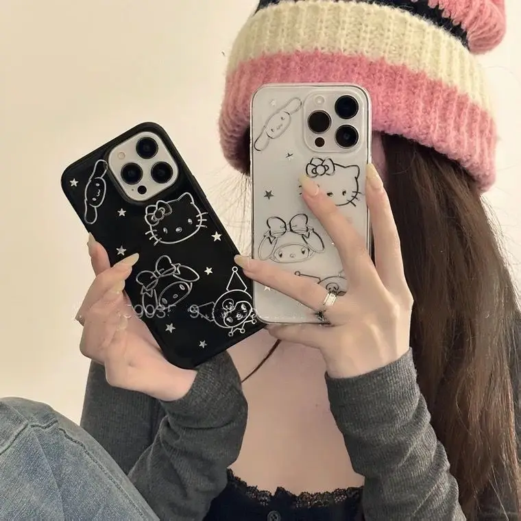 Kawaii Sanrio Anime Hello Kitty Y2K Kuromi Phone Case for Iphone 14 13 12 11Plus Pro Max X Xr Xs Max Mini Shockproof Cover Girl
Kawaii Sanrio Anime Hello Kitty Y2K Kuromi Phone Case for Iphone 14 13 12 11Plus Pro Max X Xr Xs Max Mini Shockproof Cover Girl