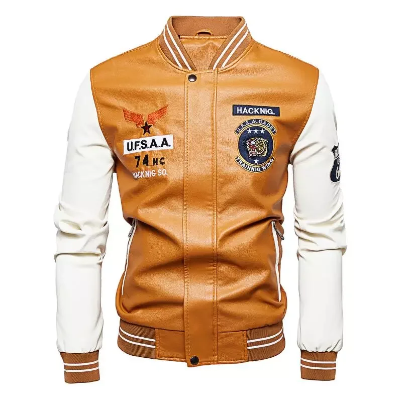 Moto Leather Jackets Slim Fit PU Leather Coats High Quality Men Jackets And Coats New Fashion Men Autumn Leather Jackets 4XL
Moto Leather Jackets Slim Fit PU Leather Coats High Quality Men Jackets And Coats New Fashion Men Autumn Leather Jackets 4XL