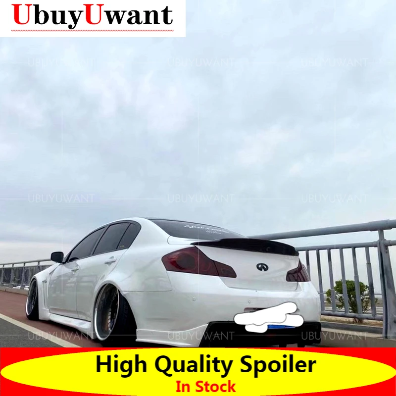 Задний спойлер для Infiniti G37, 4 двери седан 2009-2013, G37 2009-2013, задний спойлер для губ, крыло, спойлер из углеродного волокна, материал ФАП
Задний спойлер для Infiniti G37, 4 двери седан 2009-2013, G37 2009-2013, задний спойлер для губ, крыло, спойлер из углеродного волокна, материал ФАП