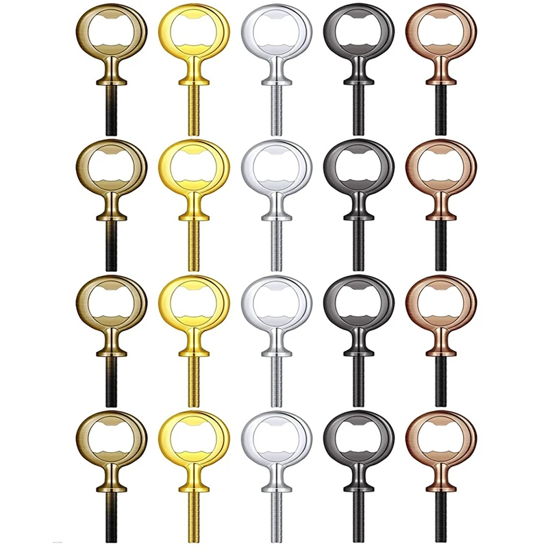 20Pcs Metal Bottle Opener Blanks Stainless Steel Bottle Opener Inserts Kit Threaded Beer Opener Hardware,5 Colors
20Pcs Metal Bottle Opener Blanks Stainless Steel Bottle Opener Inserts Kit Threaded Beer Opener Hardware,5 Colors