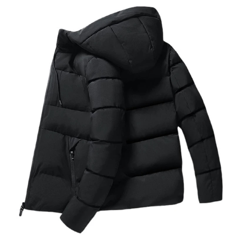 2023 Autumn Winter New Cotton Clothes Men Zipper Casual Hooded Solid Color Windproof Warm for Thick Tide Cotton Jacket Men's
2023 Autumn Winter New Cotton Clothes Men Zipper Casual Hooded Solid Color Windproof Warm for Thick Tide Cotton Jacket Men's
