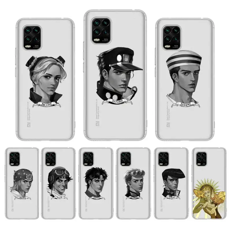 JoJo Bizarre Adventure Phone Case For Redmi Note 5 7A 10 9 8 plus pro 9A K20 for Xiaomi 10Pro 10T 11 Capa 
JoJo Bizarre Adventure Phone Case For Redmi Note 5 7A 10 9 8 plus pro 9A K20 for Xiaomi 10Pro 10T 11 Capa