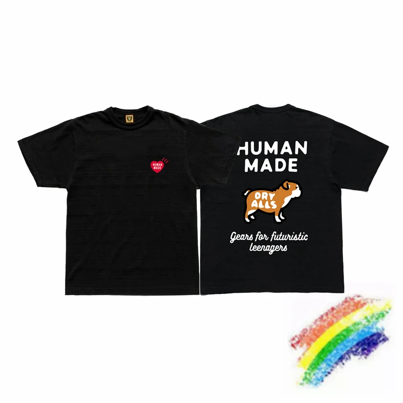 Heart Pattern Human Made T shirt Men Women High Quality Limited Edition Human Made Tee Oversize Tops Short Sleeve
Heart Pattern Human Made T shirt Men Women High Quality Limited Edition Human Made Tee Oversize Tops Short Sleeve