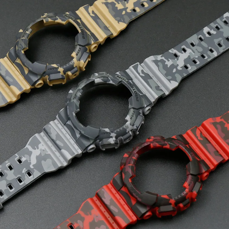 Camo Resin Strap Case Men's Pin Buckle Watch Accessories For Casio G-SHOCK GA-110 GA100 GD-120 5146 5081 Waterproof Rubber Strap
Camo Resin Strap Case Men's Pin Buckle Watch Accessories For Casio G-SHOCK GA-110 GA100 GD-120 5146 5081 Waterproof Rubber Strap