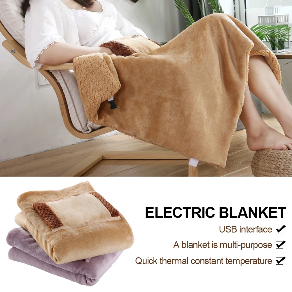 USB Electric Blanket Thicker Heater Body Warmer 60*80cm Heated Blanket Thermostat Electric Heating Blanket Electric Heating
USB Electric Blanket Thicker Heater Body Warmer 60*80cm Heated Blanket Thermostat Electric Heating Blanket Electric Heating