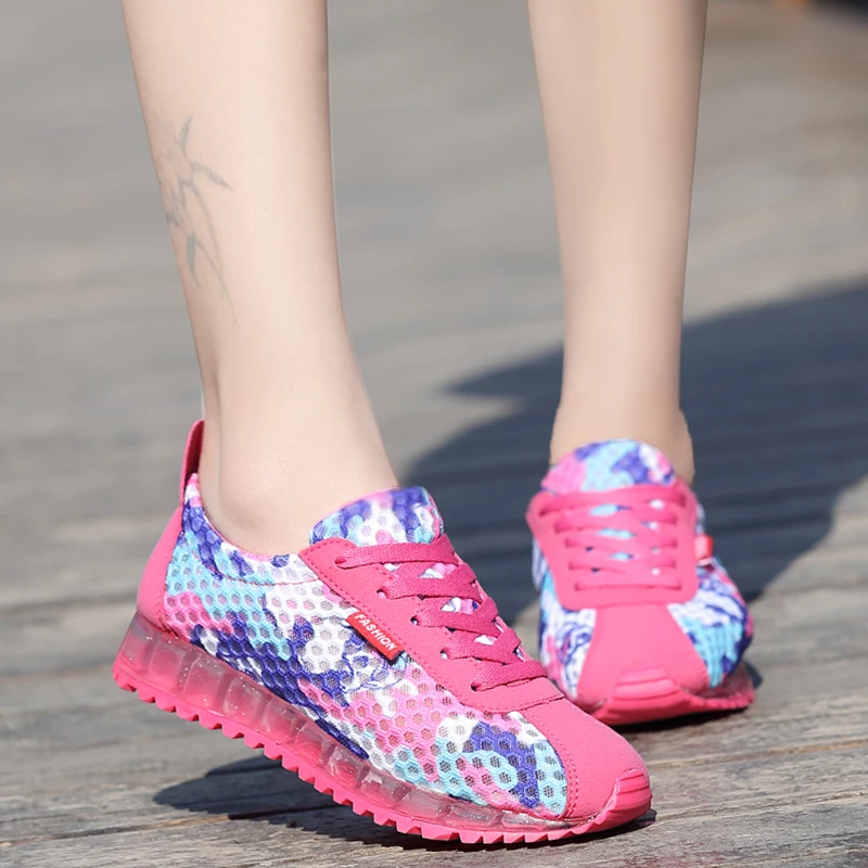 Women Running Shoes Fashion Casual Sneakers Mesh Lace Up Thickening Extra High Shoes Comfortable Breathable Zapatillas Mujer
Women Running Shoes Fashion Casual Sneakers Mesh Lace Up Thickening Extra High Shoes Comfortable Breathable Zapatillas Mujer