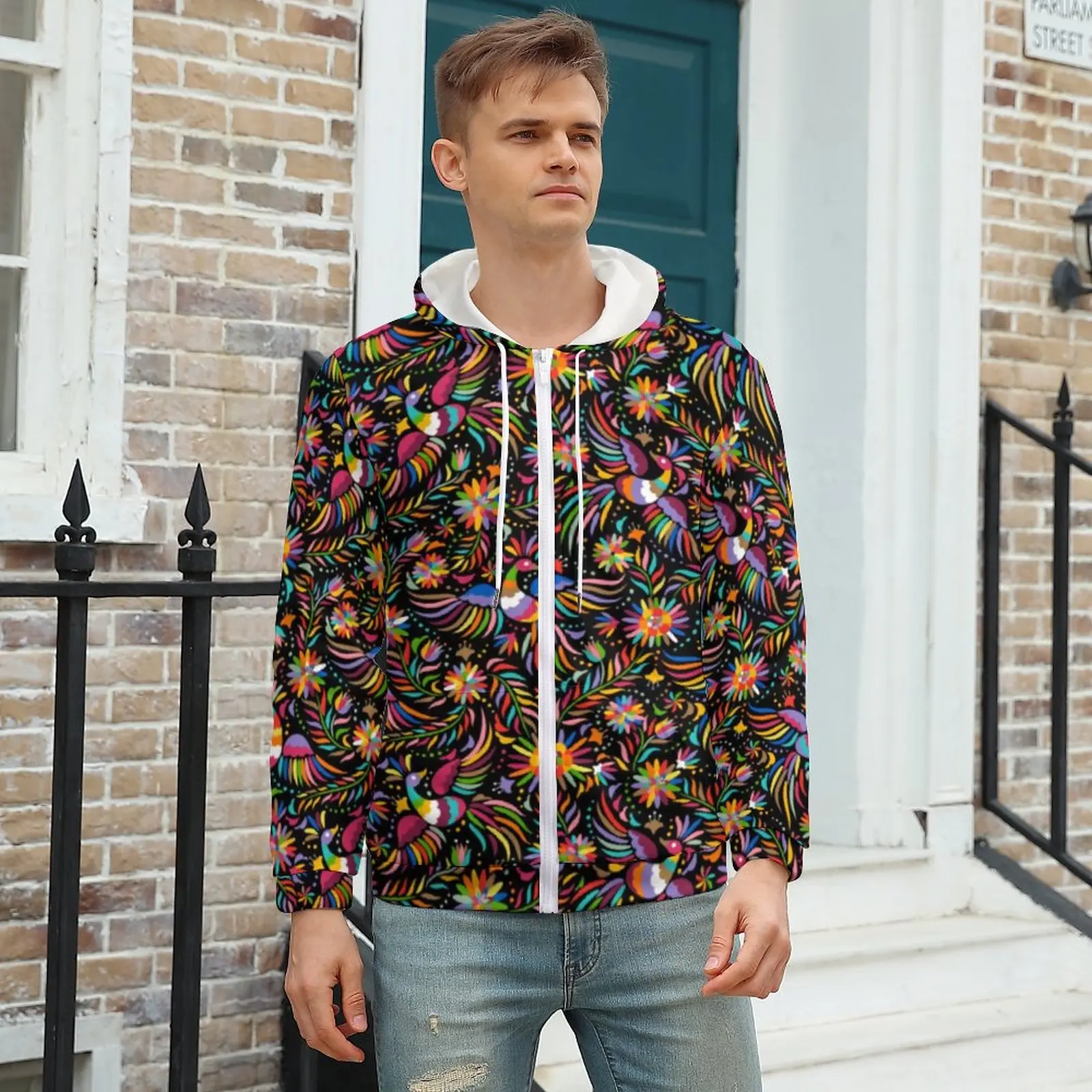 Colorful Birds Loose Hoodies Couple Vintage Floral Print Fashion Hoodie Autumn Long Sleeve Modern Graphic Sweatshirts Big Size
Colorful Birds Loose Hoodies Couple Vintage Floral Print Fashion Hoodie Autumn Long Sleeve Modern Graphic Sweatshirts Big Size