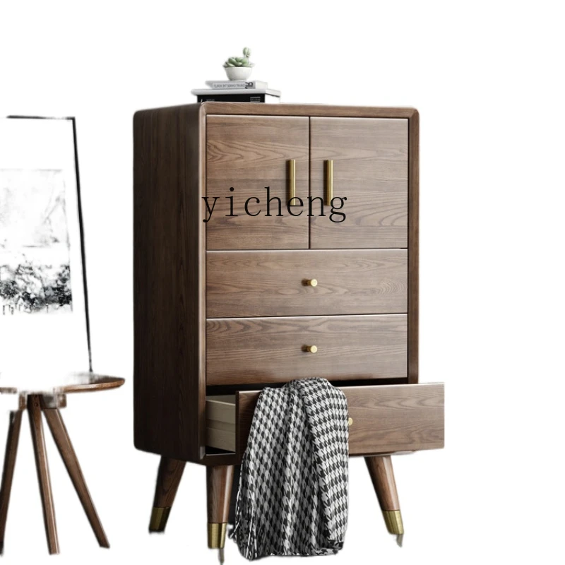 XL Solid Wood Chest of Drawers High Cabinet Storage Walnut White Wax Wood Chest of Drawer Locker
XL Solid Wood Chest of Drawers High Cabinet Storage Walnut White Wax Wood Chest of Drawer Locker