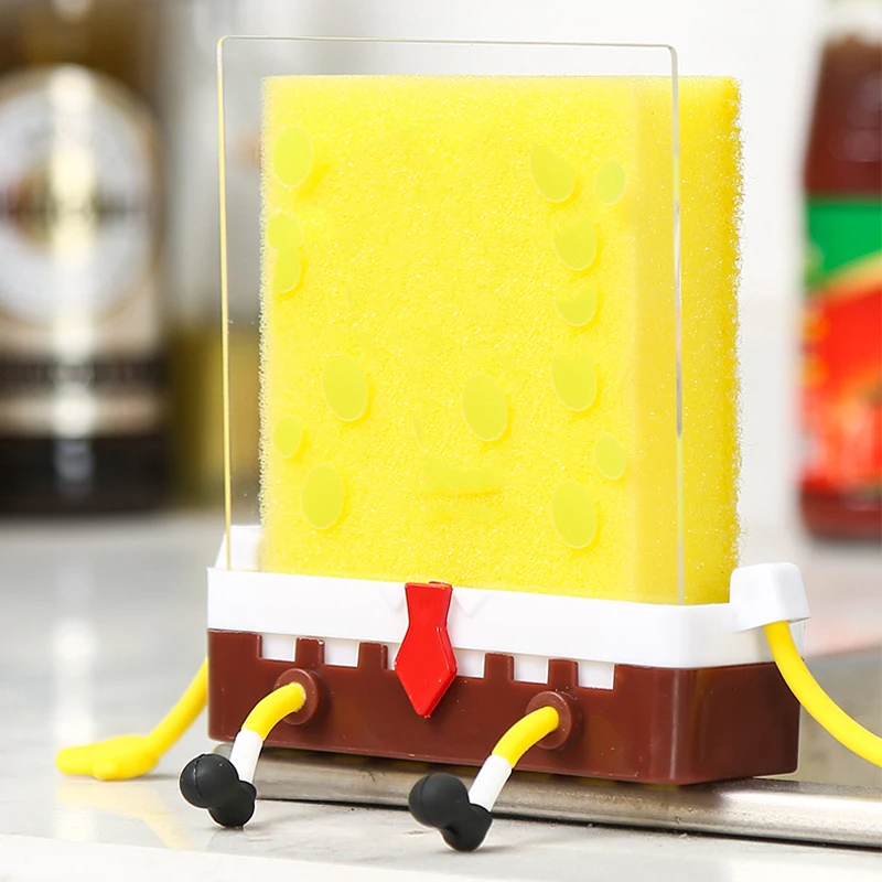 Cute Cartoon Sponge Holder Kitchen Household Organizer Storage Utensils Drain Rack Novel Home Accessories
Cute Cartoon Sponge Holder Kitchen Household Organizer Storage Utensils Drain Rack Novel Home Accessories