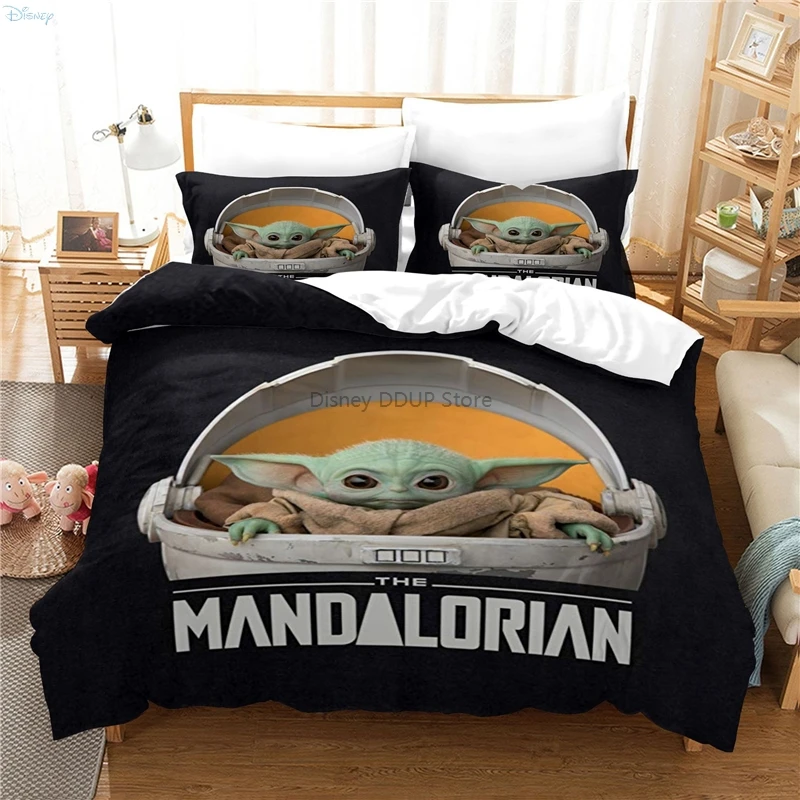 Star Wars Mandalorian Baby Yoda Bedding Set 3d Duvet Cover Set Pillowcase Europe/Australia/USA Twin Full Queen King Size Bed Set
Star Wars Mandalorian Baby Yoda Bedding Set 3d Duvet Cover Set Pillowcase Europe/Australia/USA Twin Full Queen King Size Bed Set