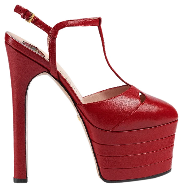 Women Chunky High Heel T Strap Sandals Sexy Round Toe Evening Party Shoes Platform Popular Summer Lady Sandals D-SL-2
Women Chunky High Heel T Strap Sandals Sexy Round Toe Evening Party Shoes Platform Popular Summer Lady Sandals D-SL-2