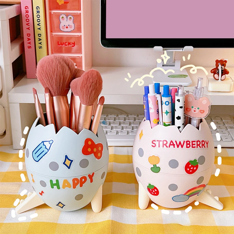 Creative Dinosaur Egg Shape Pen Holder School Office Desktop Organizer Kawaii Makeup Brush Organizer Cute Desk Decoration Desk
Creative Dinosaur Egg Shape Pen Holder School Office Desktop Organizer Kawaii Makeup Brush Organizer Cute Desk Decoration Desk