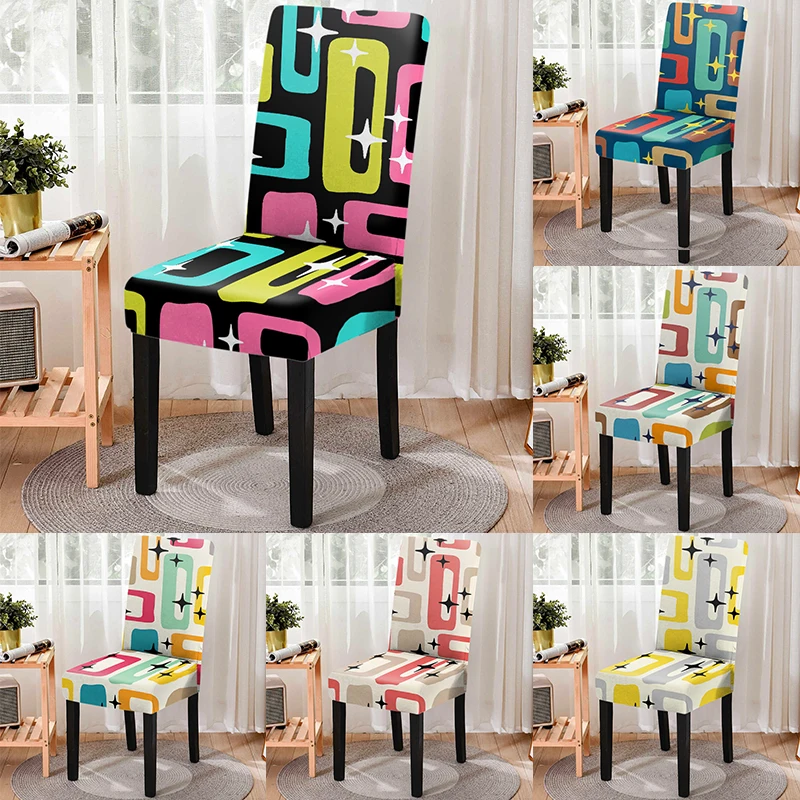 Colorful Interlocking Graphic Print Chair Cover Dustproof Anti-dirty Removable Office Chair Protector Case Chairs Living Room
Colorful Interlocking Graphic Print Chair Cover Dustproof Anti-dirty Removable Office Chair Protector Case Chairs Living Room
