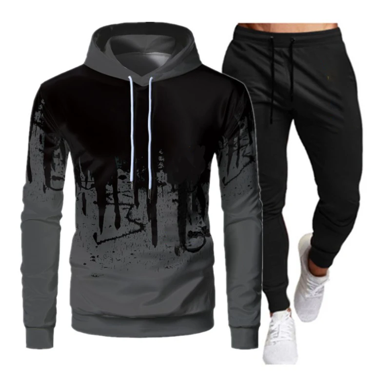 2023 Men Fashion Hoodies Sets Two Pieces Sweatshirts + Sweatpants Sports Clothing Male Loose Breathable Female Sportwear
2023 Men Fashion Hoodies Sets Two Pieces Sweatshirts + Sweatpants Sports Clothing Male Loose Breathable Female Sportwear