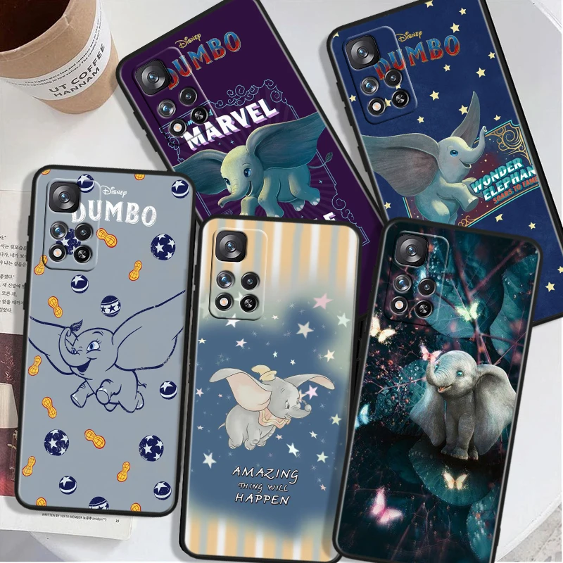 Disney Dumbo Cute For Xiaomi Redmi Note 12 11T 11E 11S 10T 10S Turbo Pro Plus Max Lite Black Soft TPU Phone Case
Disney Dumbo Cute For Xiaomi Redmi Note 12 11T 11E 11S 10T 10S Turbo Pro Plus Max Lite Black Soft TPU Phone Case