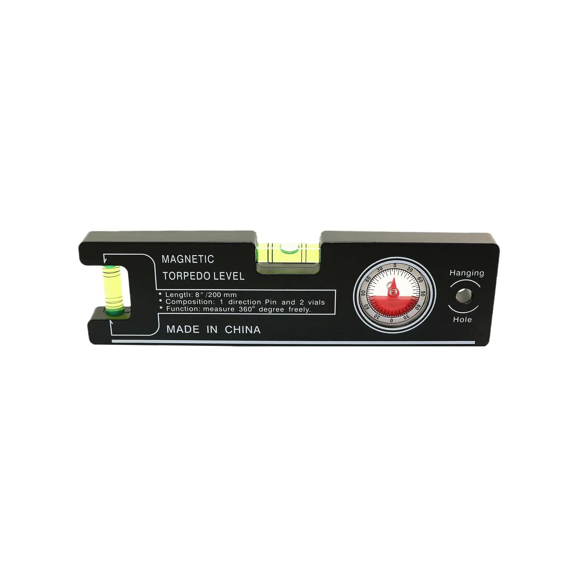 BGDCTGFZ 200mm Precision Magnetic Level Ruler Blister Design Millimeter Scale Building Decoration Measuring Tool
BGDCTGFZ 200mm Precision Magnetic Level Ruler Blister Design Millimeter Scale Building Decoration Measuring Tool