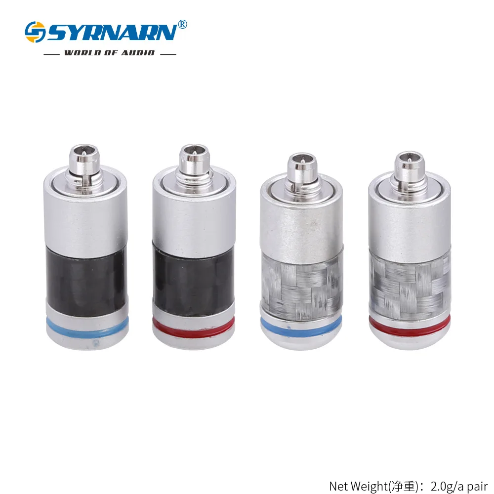 SYRNARN Rhodium Plated Beryllium Copper Earphone Plug Carbon Fiber MMCX Pin Audio Jack Wire Connector For SE846 535 A2 Headphone
SYRNARN Rhodium Plated Beryllium Copper Earphone Plug Carbon Fiber MMCX Pin Audio Jack Wire Connector For SE846 535 A2 Headphone
