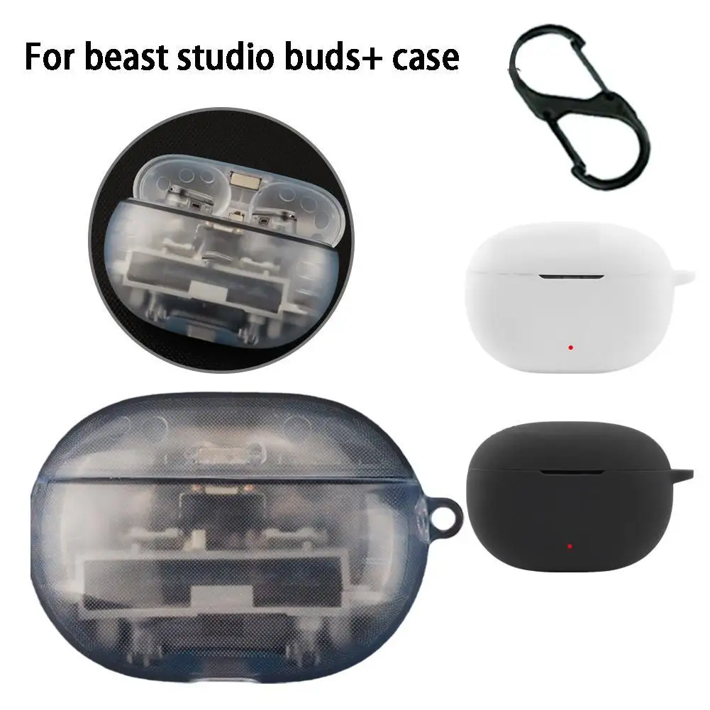 for Beats Studio Buds Headphone Protective Case Bluetooth Transparent TPU Silicone Earphone Protective Case
for Beats Studio Buds Headphone Protective Case Bluetooth Transparent TPU Silicone Earphone Protective Case