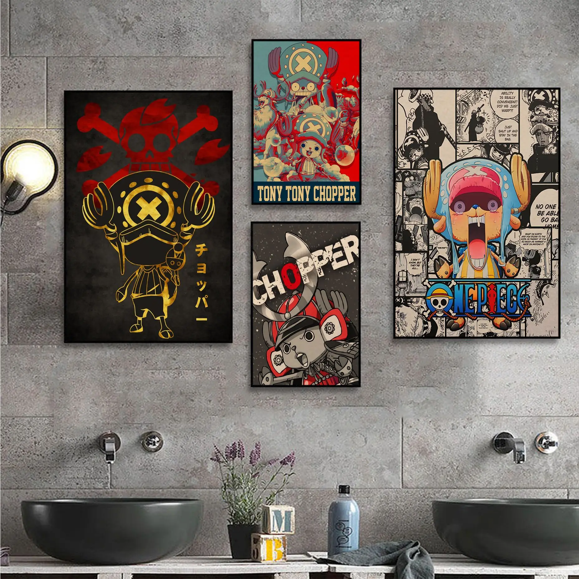 Bandai One Piece Tony Tony Chopper Good Quality Prints And Posters For Living Room Bar Decoration Kawaii Room Decor
Bandai One Piece Tony Tony Chopper Good Quality Prints And Posters For Living Room Bar Decoration Kawaii Room Decor