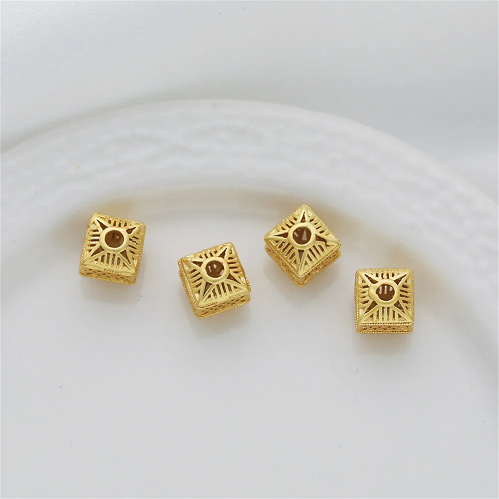 18k dumb gold ancient gold three-dimensional 6mm square box lantern bead chain diy handmade jewelry accessories
18k dumb gold ancient gold three-dimensional 6mm square box lantern bead chain diy handmade jewelry accessories