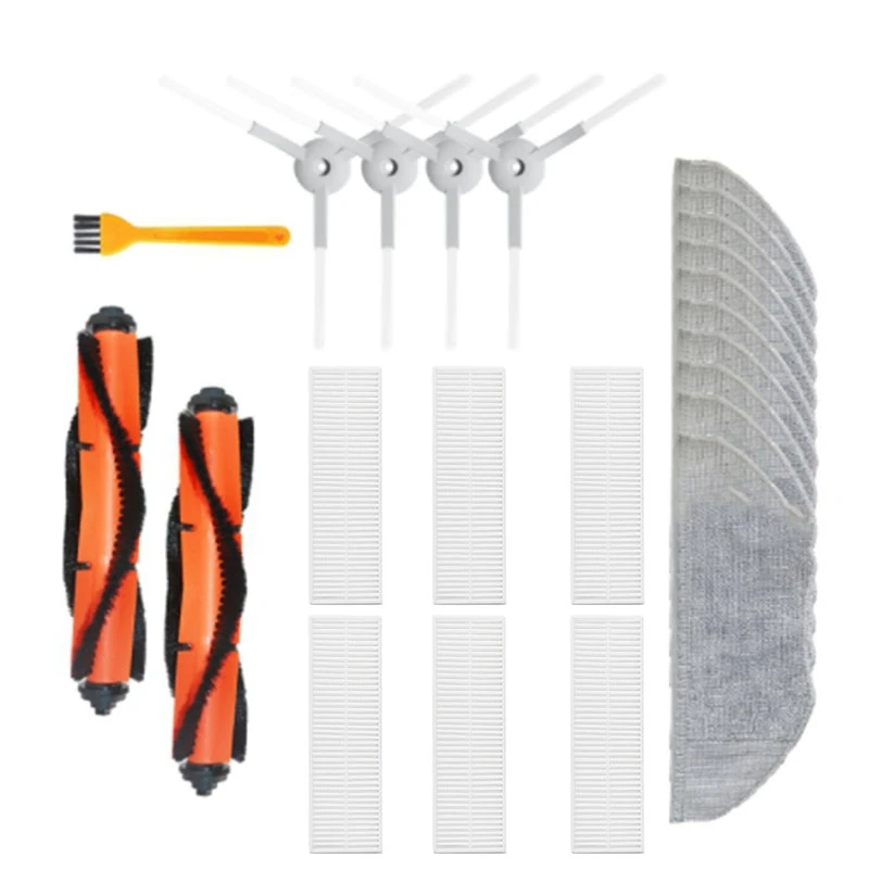 Main Brush Side Brush Hepa Filter Mop Cloth Spare For Xiaomi Mijia G1 MJSTG1 Mi Robot Vacuum-Mop Essential Accessories
Main Brush Side Brush Hepa Filter Mop Cloth Spare For Xiaomi Mijia G1 MJSTG1 Mi Robot Vacuum-Mop Essential Accessories