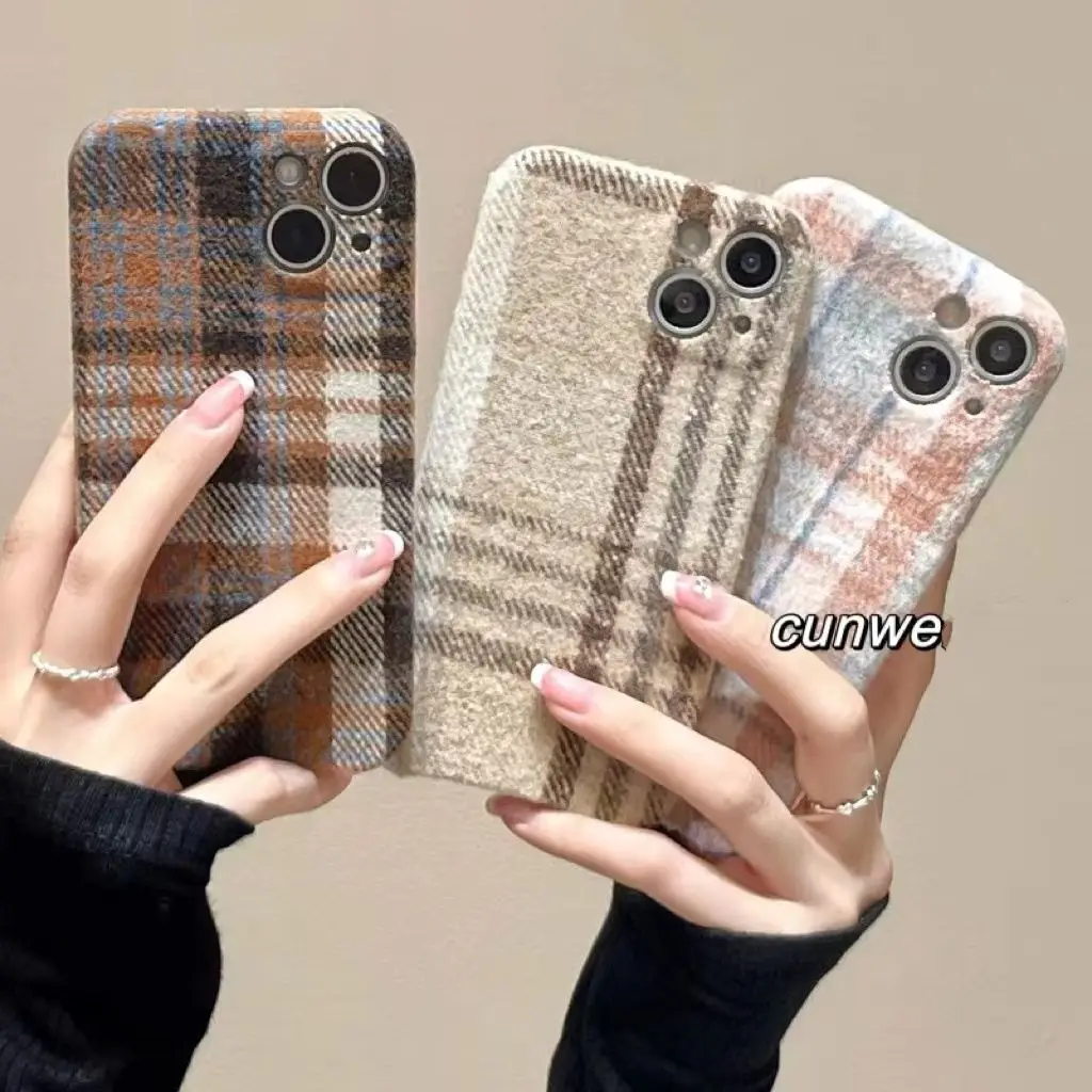 For iphone 14promax 13 12 11 x Small sweet wind Cloth Style Phone case Luxury premium vintage flannel print silicone drop proof
For iphone 14promax 13 12 11 x Small sweet wind Cloth Style Phone case Luxury premium vintage flannel print silicone drop proof