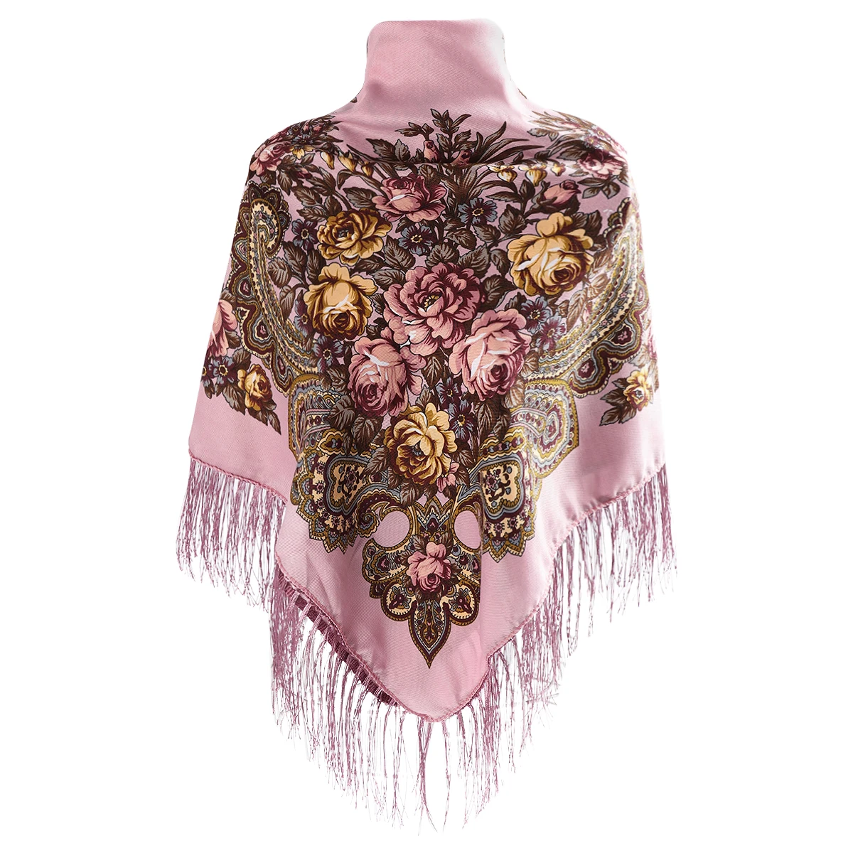Russian Style National Square Scarf Winter Warm Blanket Shawl Retro Ladies Large Fringed Scarves Hijab Head Wraps
Russian Style National Square Scarf Winter Warm Blanket Shawl Retro Ladies Large Fringed Scarves Hijab Head Wraps