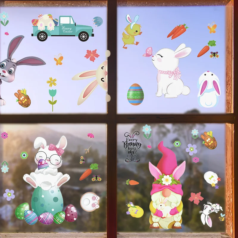 Happy Easter Party Wall Sticker for Kids Room Bedroom Decoration Wallpaper Mural Home Art Decals Cartoon Bunny Window Stickers
Happy Easter Party Wall Sticker for Kids Room Bedroom Decoration Wallpaper Mural Home Art Decals Cartoon Bunny Window Stickers