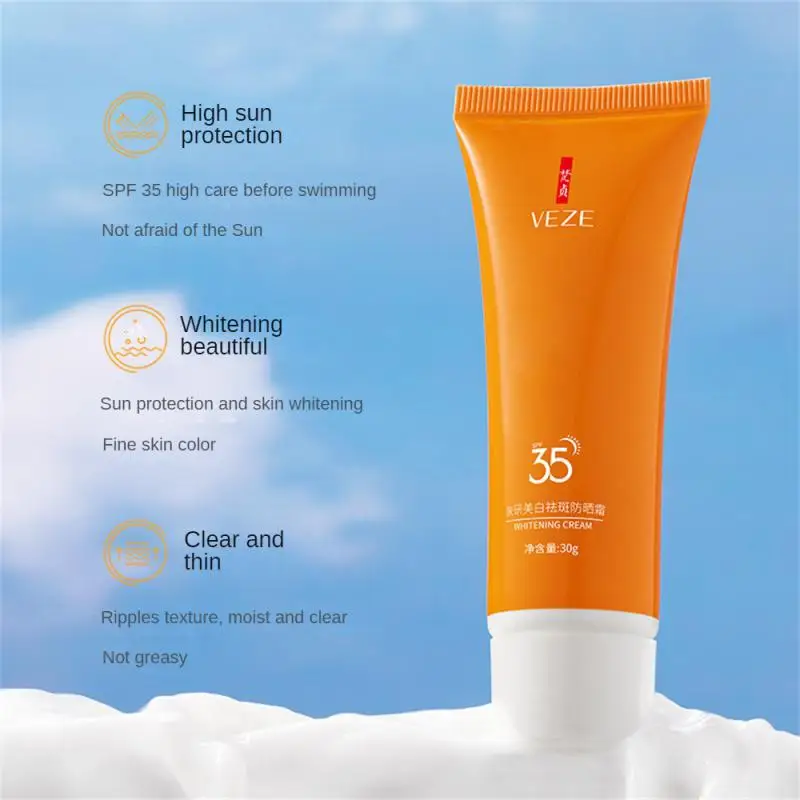 Whitening Sunscreen Hydrating Moisturizing Refreshing Non-Sticky Sunscreen Anti-sunburn Oil Control Whitening Sunscreen Cosmetic
Whitening Sunscreen Hydrating Moisturizing Refreshing Non-Sticky Sunscreen Anti-sunburn Oil Control Whitening Sunscreen Cosmetic