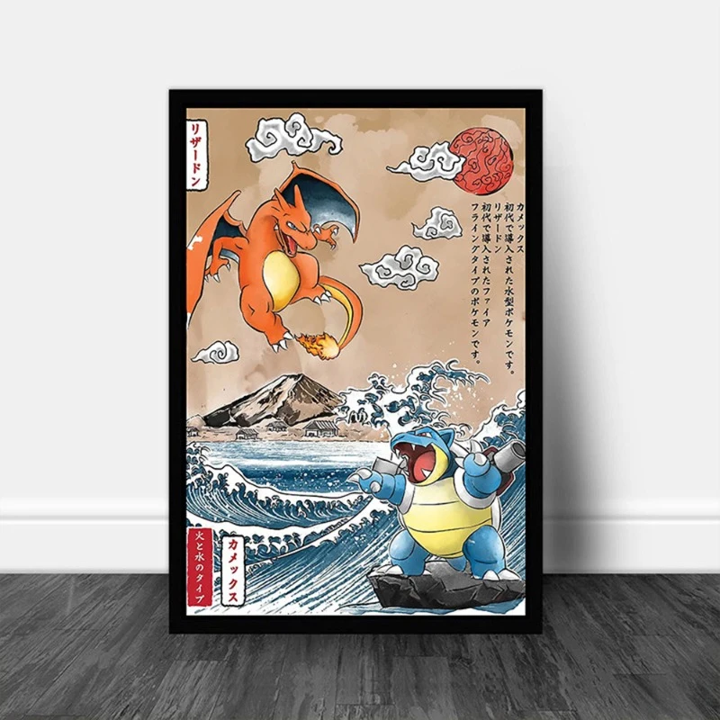 Anime Peripherals Vintage Canvas Painting Cartoon Anime Poster Pokemon Pikachu Wall Art Mural Decoration Room Decor Aesthetic
Anime Peripherals Vintage Canvas Painting Cartoon Anime Poster Pokemon Pikachu Wall Art Mural Decoration Room Decor Aesthetic