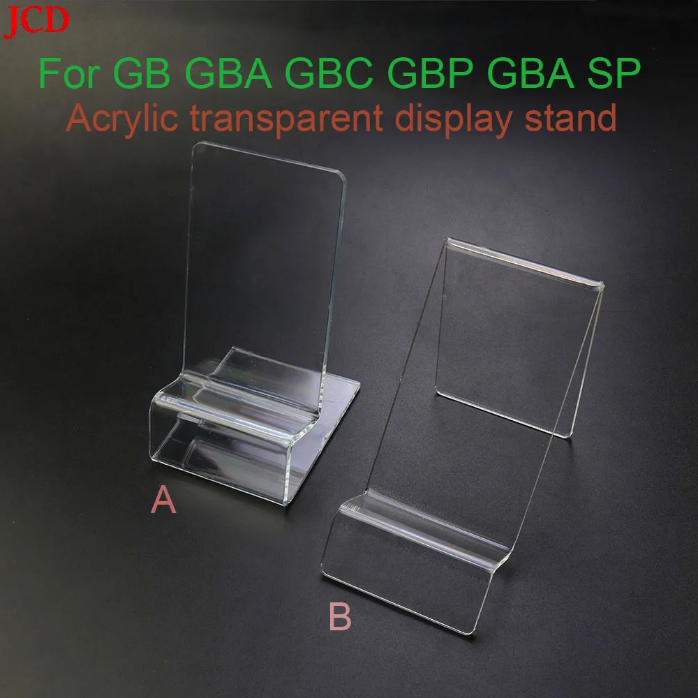 JCD 1pcs Transparent Acrylic Mobile Phone Stand Portable Stand, Suitable For GBA GBP GBC GBA SP PS4 PS5 xbox Game Display Stand
JCD 1pcs Transparent Acrylic Mobile Phone Stand Portable Stand, Suitable For GBA GBP GBC GBA SP PS4 PS5 xbox Game Display Stand