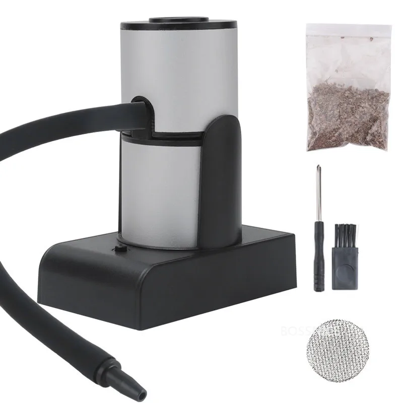 

Portable Food Cold Smoke Generator Molecular Cooking Bong Meat Burning Smoke Room for Grill Smoker Wood
