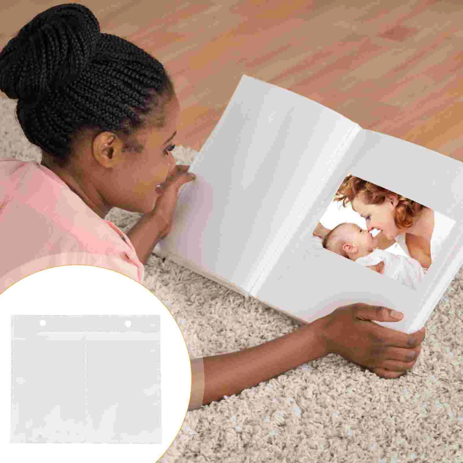 Photo Sleeves Album Page Binder Sheet Refill Picture Protector Clear Sleeve Pages Inserts Pocket Storage Accessory Ring Trading
Photo Sleeves Album Page Binder Sheet Refill Picture Protector Clear Sleeve Pages Inserts Pocket Storage Accessory Ring Trading