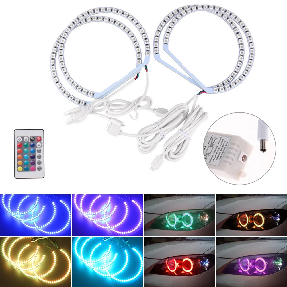 Multicolor 5050 RGB Flash Shockproof Radiation Resistant Low Power SMD LED Angel Eye Halo Easy Install For BMW E36 E38 E39 E46
Multicolor 5050 RGB Flash Shockproof Radiation Resistant Low Power SMD LED Angel Eye Halo Easy Install For BMW E36 E38 E39 E46