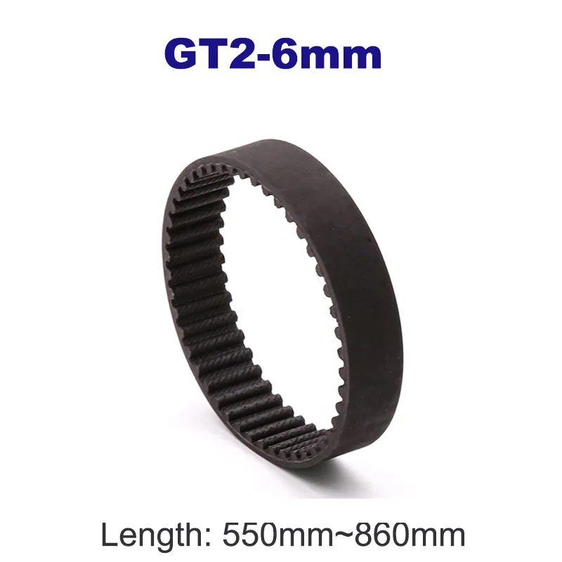 1pcs Timing Drive Belt 2GT-6mm for 3D Printer Parts Black Rubber GT2 Synchronous Transmission Conveyor Pulley 550mm~860mm Voron
1pcs Timing Drive Belt 2GT-6mm for 3D Printer Parts Black Rubber GT2 Synchronous Transmission Conveyor Pulley 550mm~860mm Voron