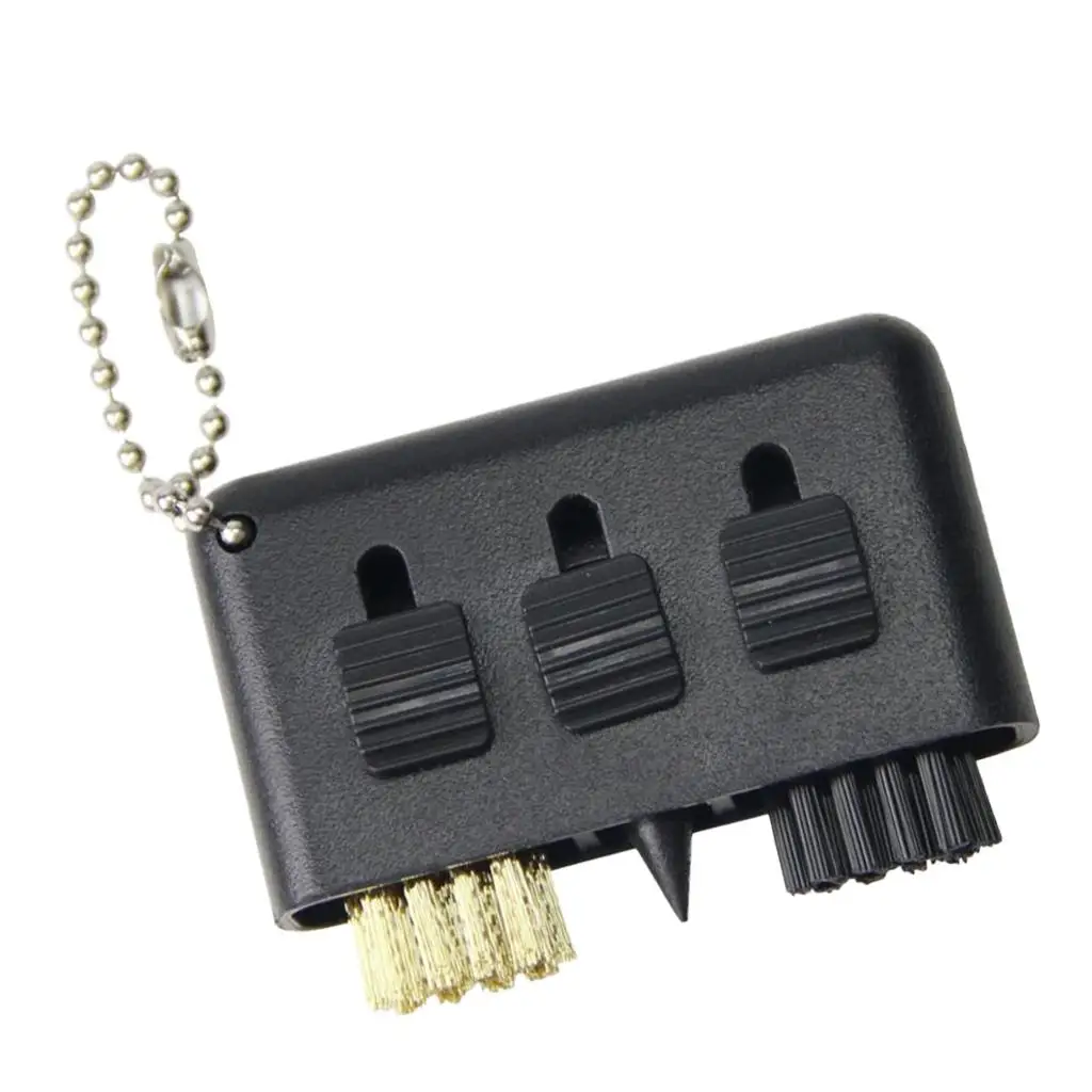 2.17x1.2'' Retractable Nylon Brush Cleaner Cleaning Tool Kit For Golf Clubs
2.17x1.2'' Retractable Nylon Brush Cleaner Cleaning Tool Kit For Golf Clubs