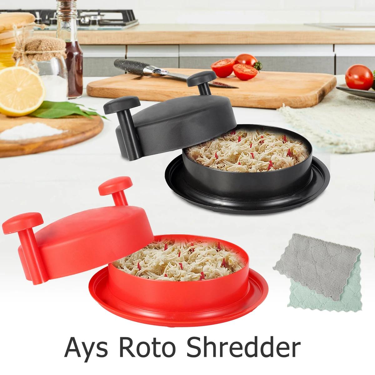 Shred Machine Non-slip Shredding Tool Meat Shredder For Pulled Pork Beef Chicken Multifunctional Masher Kitchen Tool Accessories
Shred Machine Non-slip Shredding Tool Meat Shredder For Pulled Pork Beef Chicken Multifunctional Masher Kitchen Tool Accessories
