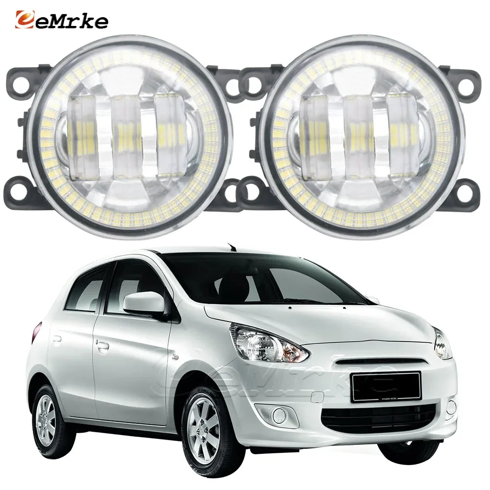 2x Car Fog Lamp Assembly w/ Lens Angel Eyes DRL for Mitsubishi Space Star MK2 Mirage Hatchback 2012-2022 Daytime Running Lights
2x Car Fog Lamp Assembly w/ Lens Angel Eyes DRL for Mitsubishi Space Star MK2 Mirage Hatchback 2012-2022 Daytime Running Lights
