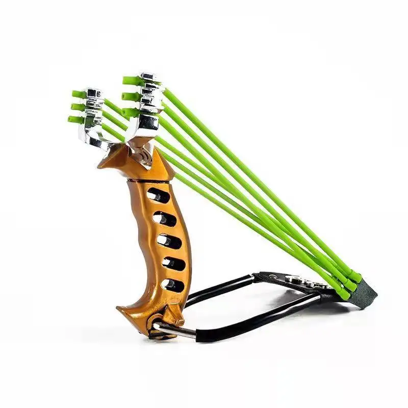 Powerful Slingshot with Wrist Rest Outdoor Hunting All-metal Material Sling Shot Heavy-duty Large Slingshot for Fishing and Bal
Powerful Slingshot with Wrist Rest Outdoor Hunting All-metal Material Sling Shot Heavy-duty Large Slingshot for Fishing and Bal