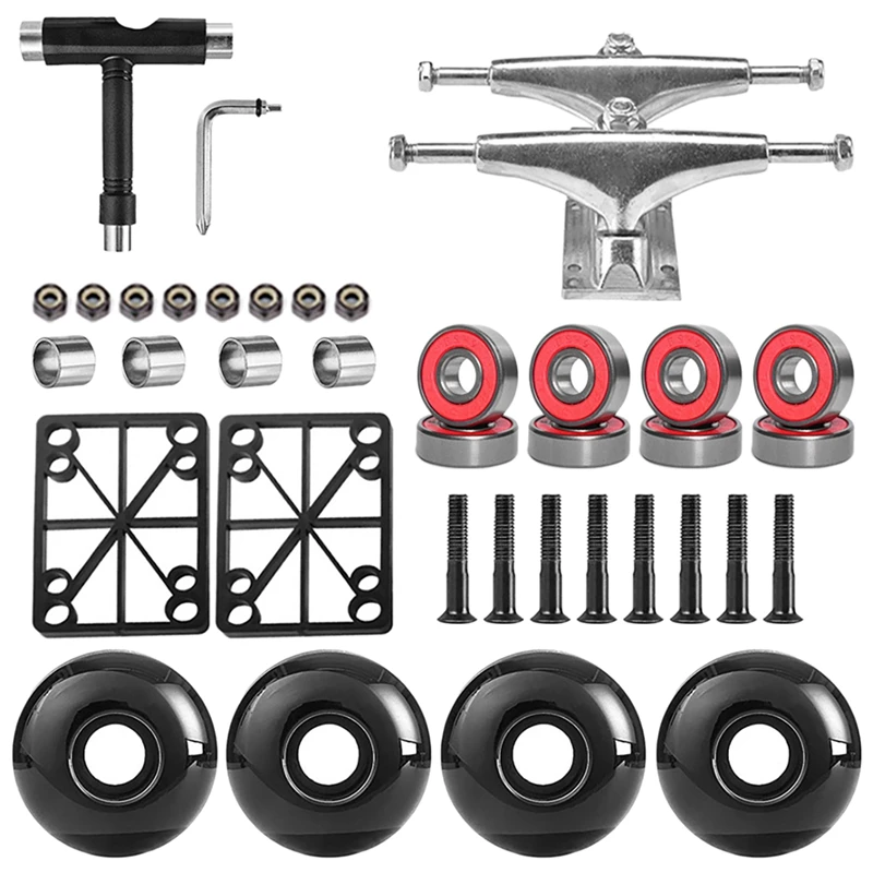 For 5232Mm Wheels 100A Aluminum Alloy Professional Bridge Skate Board Bracket 5In Skateboard Trucks Accessories
For 5232Mm Wheels 100A Aluminum Alloy Professional Bridge Skate Board Bracket 5In Skateboard Trucks Accessories