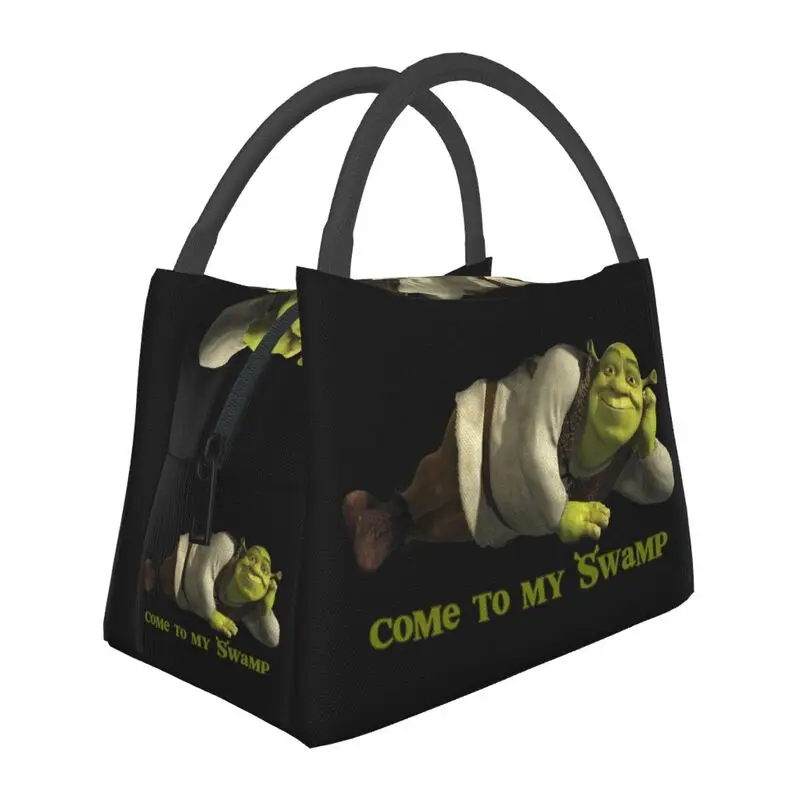 Come To My Swamp Shrek Thermal Insulated Lunch Bag Women Portable Lunch Container Outdoor Camping Travel Storage Meal Food Box
Come To My Swamp Shrek Thermal Insulated Lunch Bag Women Portable Lunch Container Outdoor Camping Travel Storage Meal Food Box