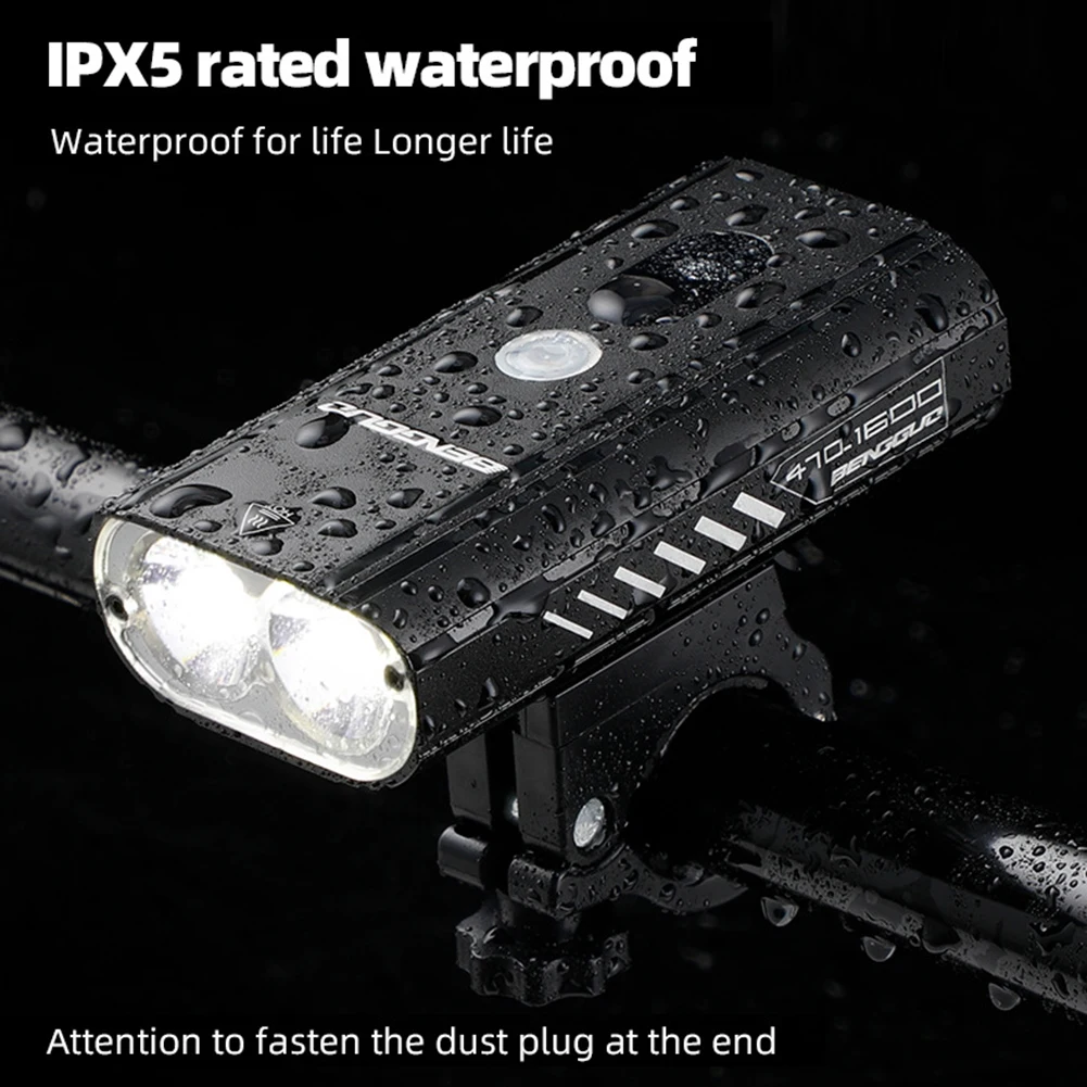 Bicycle Light 1000/1600 Lumen Bike Flashlight 5200mAh Bicycle Front Headlight USB ReChargeable Waterproof MTB Cycling Light
Bicycle Light 1000/1600 Lumen Bike Flashlight 5200mAh Bicycle Front Headlight USB ReChargeable Waterproof MTB Cycling Light