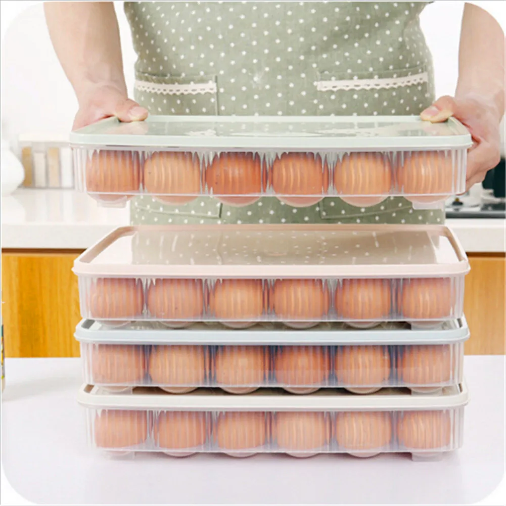 Kitchen Refrigerator Egg Storage Box Household Preservation Storage Box 24 Grids Egg Storage Tray Home Kitchen Organization
Kitchen Refrigerator Egg Storage Box Household Preservation Storage Box 24 Grids Egg Storage Tray Home Kitchen Organization