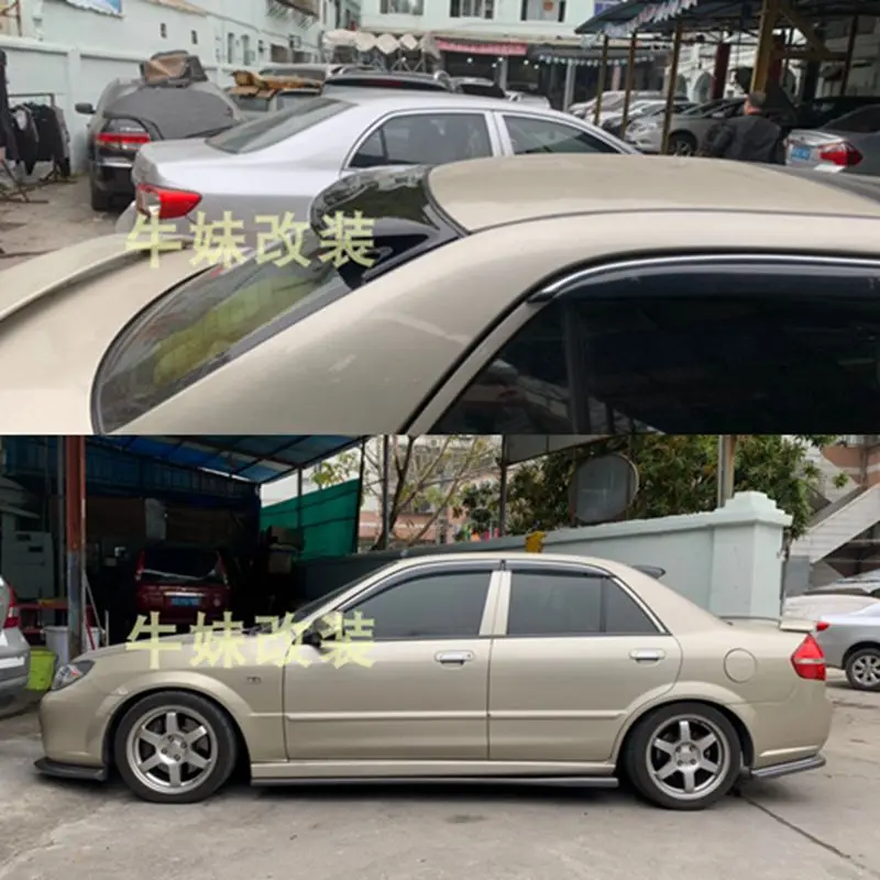 Автомобильный задний спойлер для багажника Mazda 323, спойлер на крышу, солнцезащитные аксессуары 2002-2010 года
Автомобильный задний спойлер для багажника Mazda 323, спойлер на крышу, солнцезащитные аксессуары 2002-2010 года