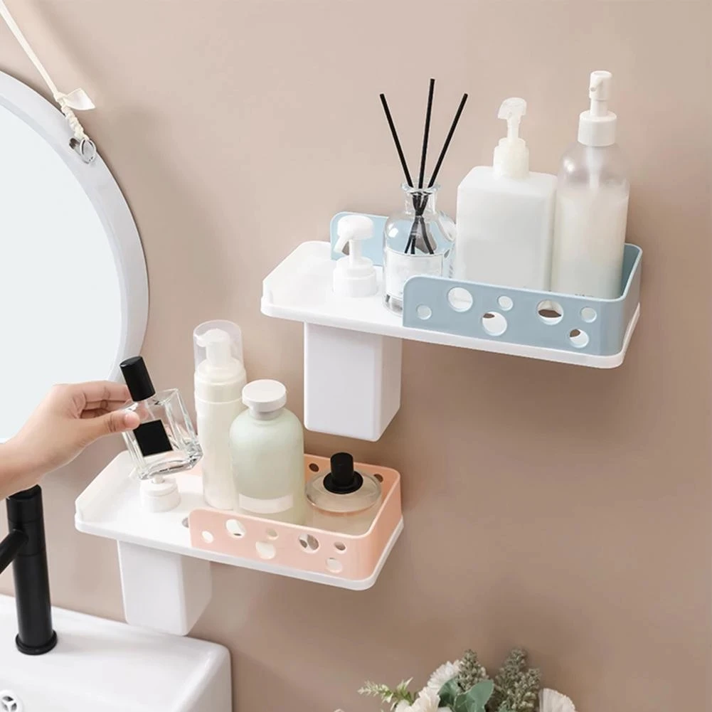 Wall-Mounted Storage Rack Adhesive Shower Shelf Detachable Shampoo Stand Cosmetic Basket Storage Holder for Bathroom
Wall-Mounted Storage Rack Adhesive Shower Shelf Detachable Shampoo Stand Cosmetic Basket Storage Holder for Bathroom