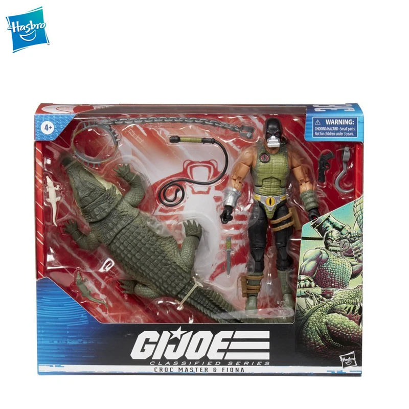 6 Inch Hasbro G.i. Joe Classified Series Croc Master & Fiona Cobra Anime Action Figure Collection Model Toys Birthday Gifts
6 Inch Hasbro G.i. Joe Classified Series Croc Master & Fiona Cobra Anime Action Figure Collection Model Toys Birthday Gifts
