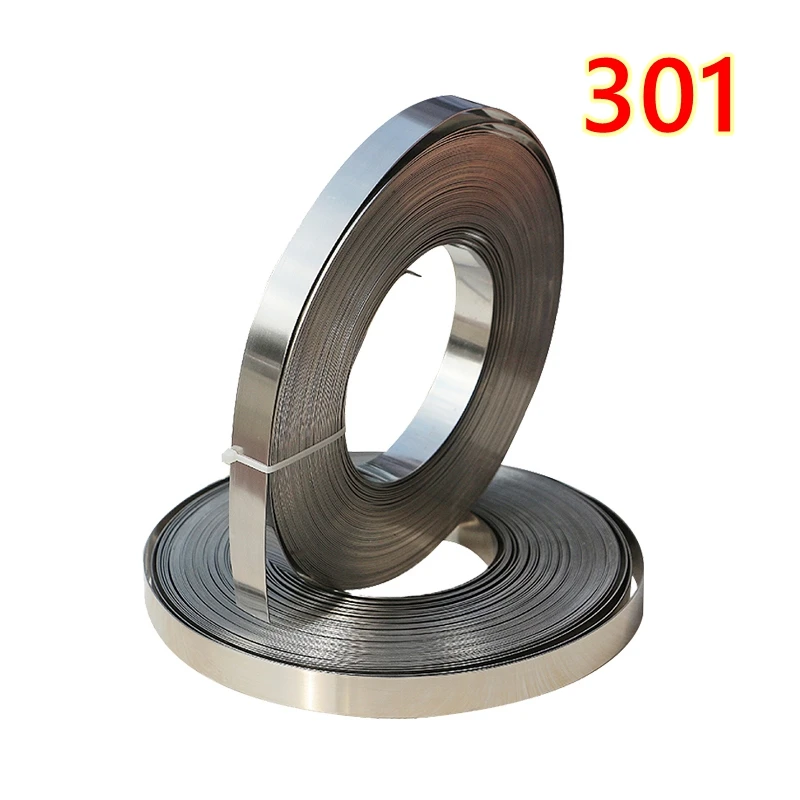 1 Meter High Elasticity 301 Stainless Steel Narrow Foil Strip Roll Width 20mm Thick 0.1/0.15/0.2/0.3/0.4/0.5mm
1 Meter High Elasticity 301 Stainless Steel Narrow Foil Strip Roll Width 20mm Thick 0.1/0.15/0.2/0.3/0.4/0.5mm