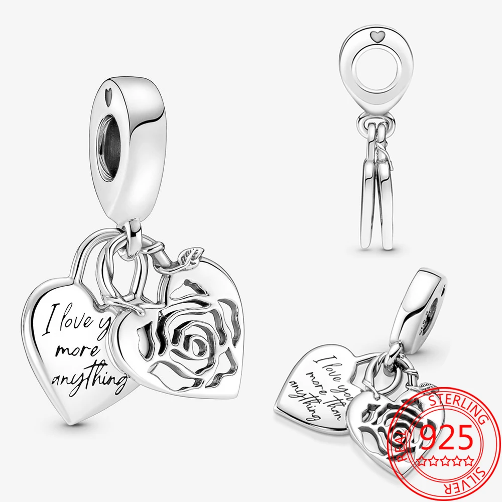Original Brand Rose Heart Padlock Pendant Charm Fit Pandora Bracelet 925 Sterling Silver Charms DIY Fashion Woman Jewelry Gift
Original Brand Rose Heart Padlock Pendant Charm Fit Pandora Bracelet 925 Sterling Silver Charms DIY Fashion Woman Jewelry Gift