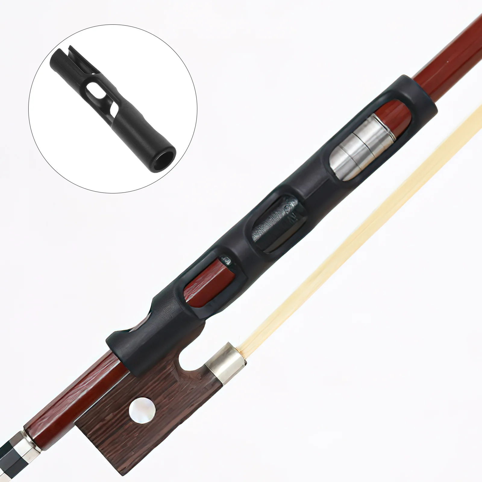 Violin Corrector Bow Accessories Holder Grip Posture Guitar Accessory 1/8 Black Transport 1/10
Violin Corrector Bow Accessories Holder Grip Posture Guitar Accessory 1/8 Black Transport 1/10